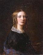 Sophie Adlersparre Self-portrait oil painting artist
